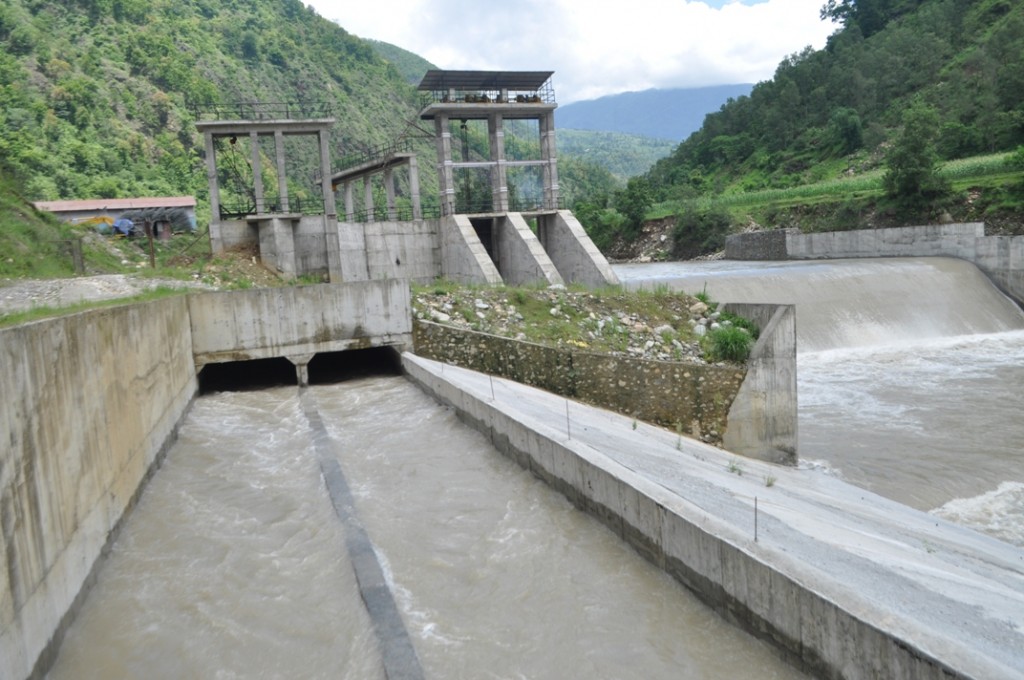Headrace canal, Lower Modi 1 project